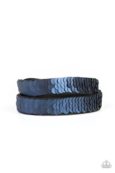 Under the Sequins Bracelet__Blue