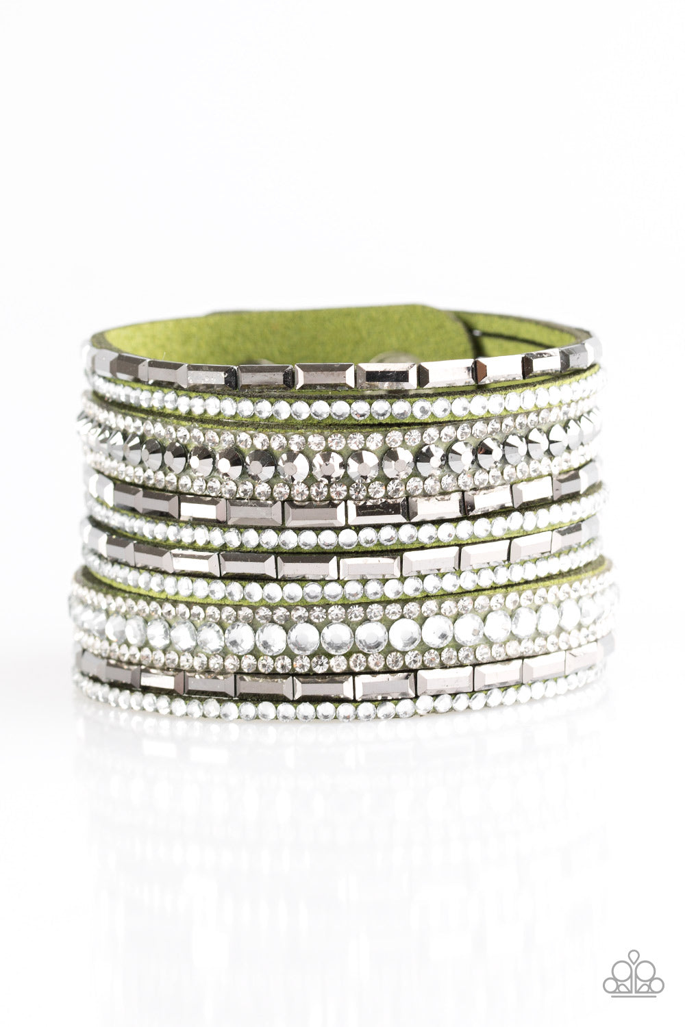 Wham Bam Glam Bracelet__Green