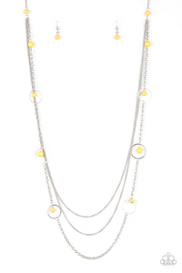 Collectively Carefree Necklace__Yellow