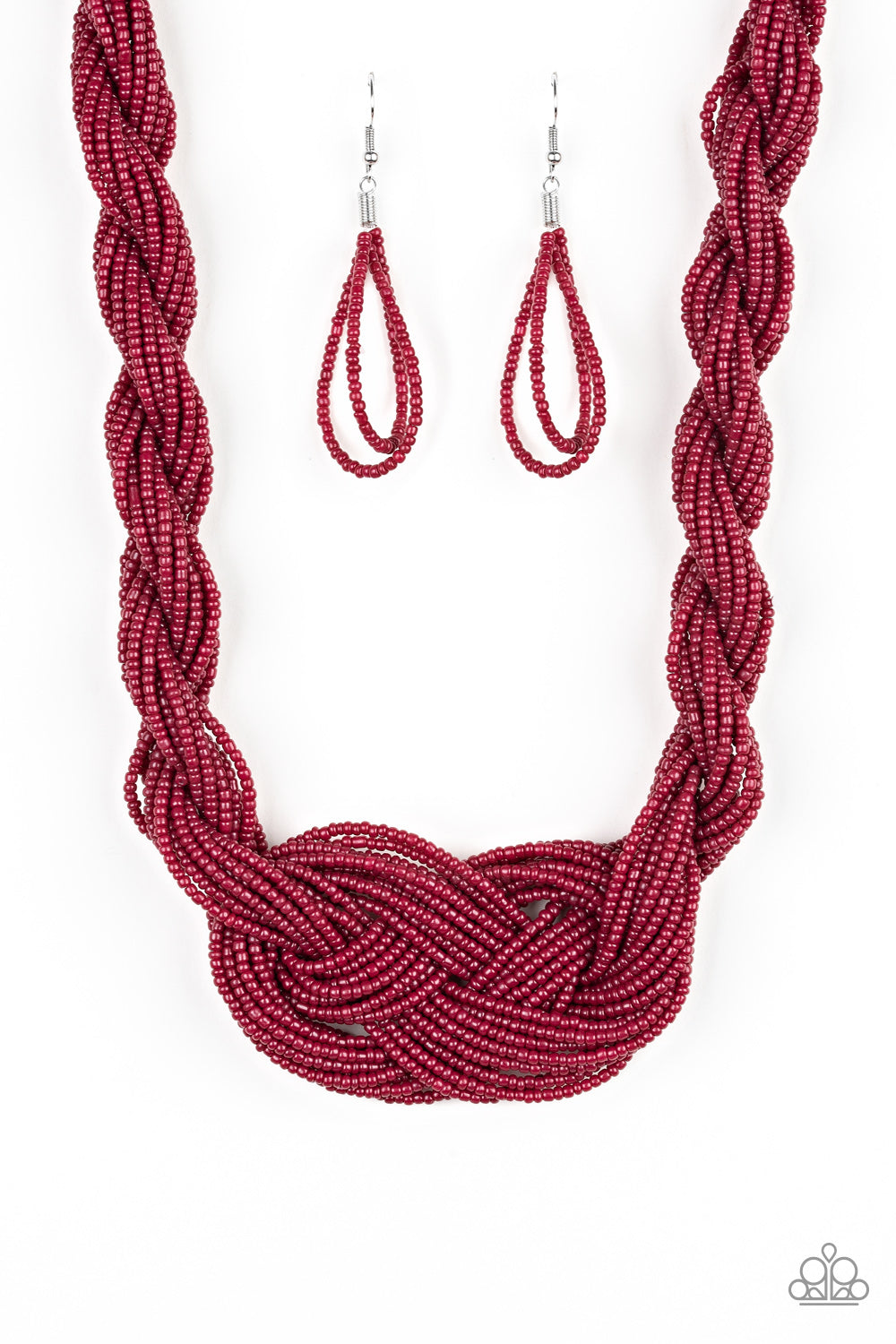 A Standing Ovation Necklace__Red