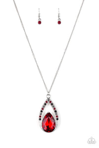 Notorious Noble Necklace__Multi__Red