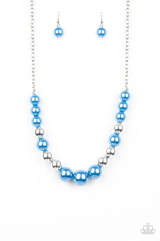 Take Note Necklace__Blue
