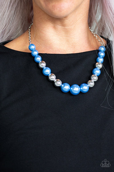 Take Note Necklace__Blue