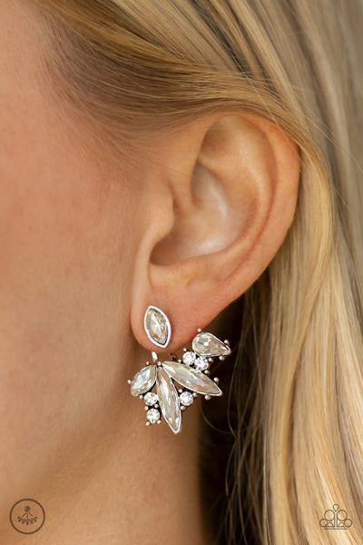 Deco Dynamite Earrings__White