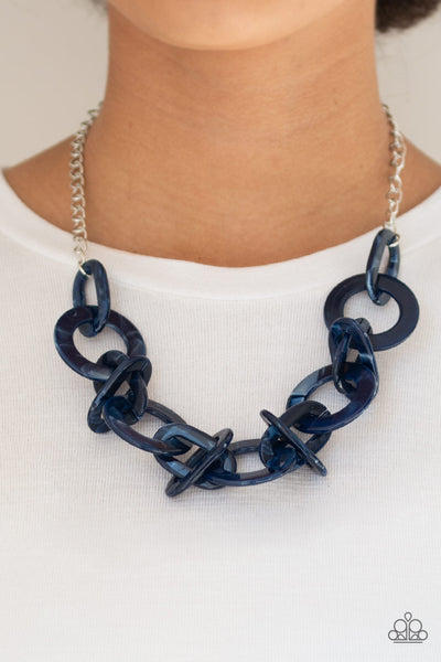 Chromatic Charm Necklace__Blue
