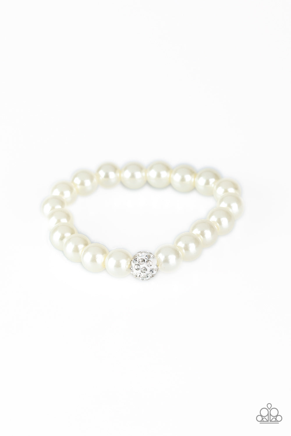 POSHing Your Luck Bracelet__White