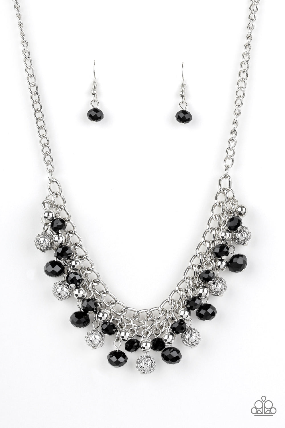 Party Spree Necklace__Black