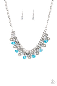 Party Spree Necklace__Blue