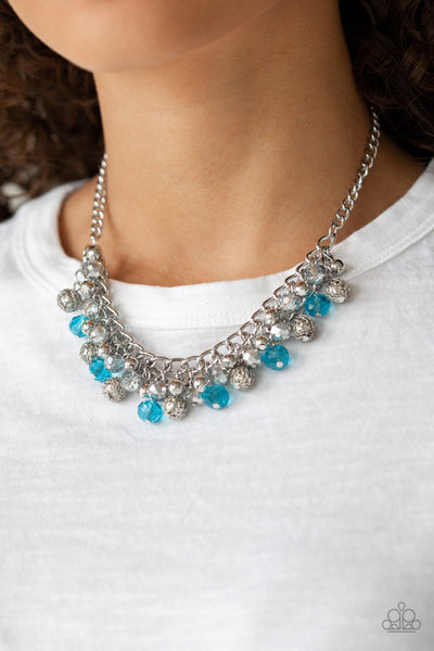 Party Spree Necklace__Blue