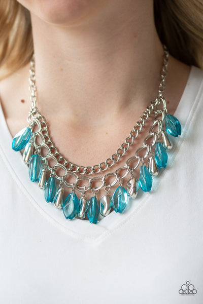 Spring Daydream Necklace__Blue