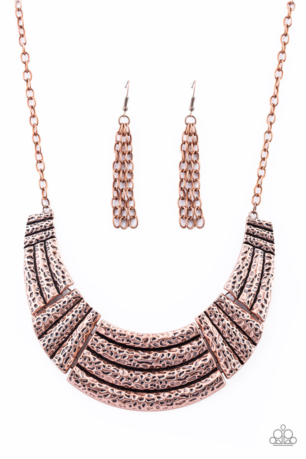 Ready To Pounce Necklace__Copper