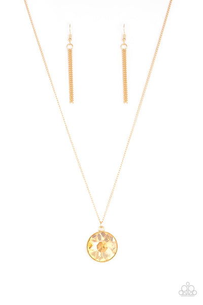 Dauntless Diva Necklace__Gold