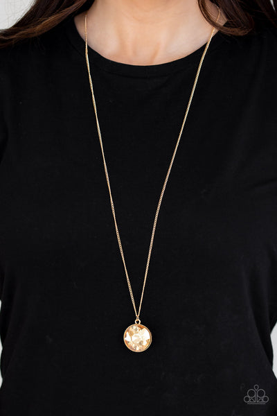 Dauntless Diva Necklace__Gold