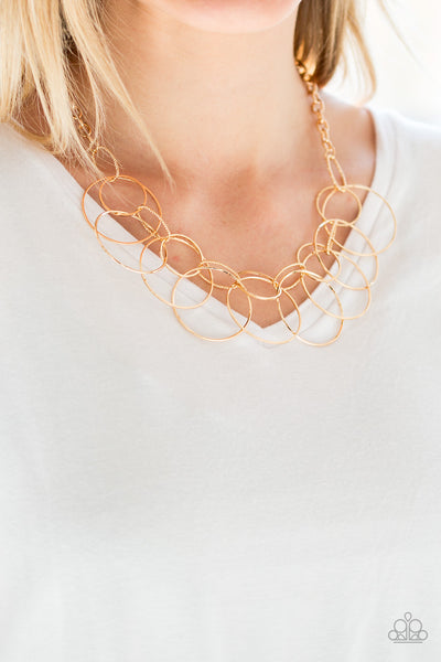 Circa de Couture Necklace__Gold