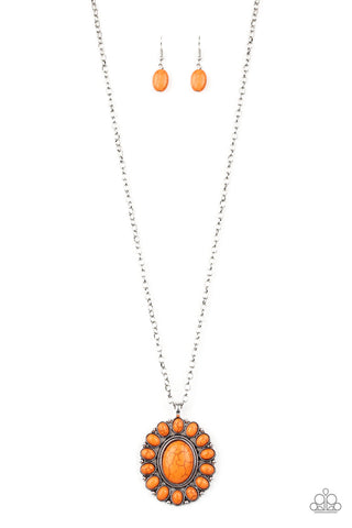 Rancho Roamer Necklace__Orange