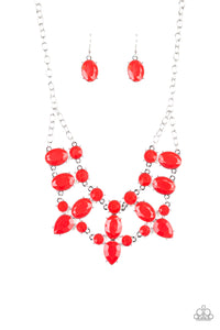 Goddess Glow Necklace__Red