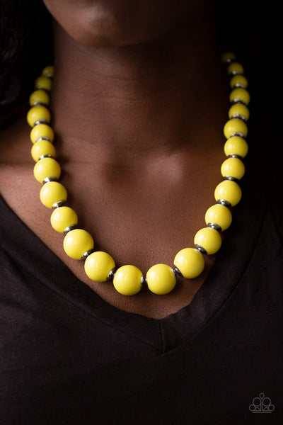 Everyday Eye Candy Necklace__Yellow