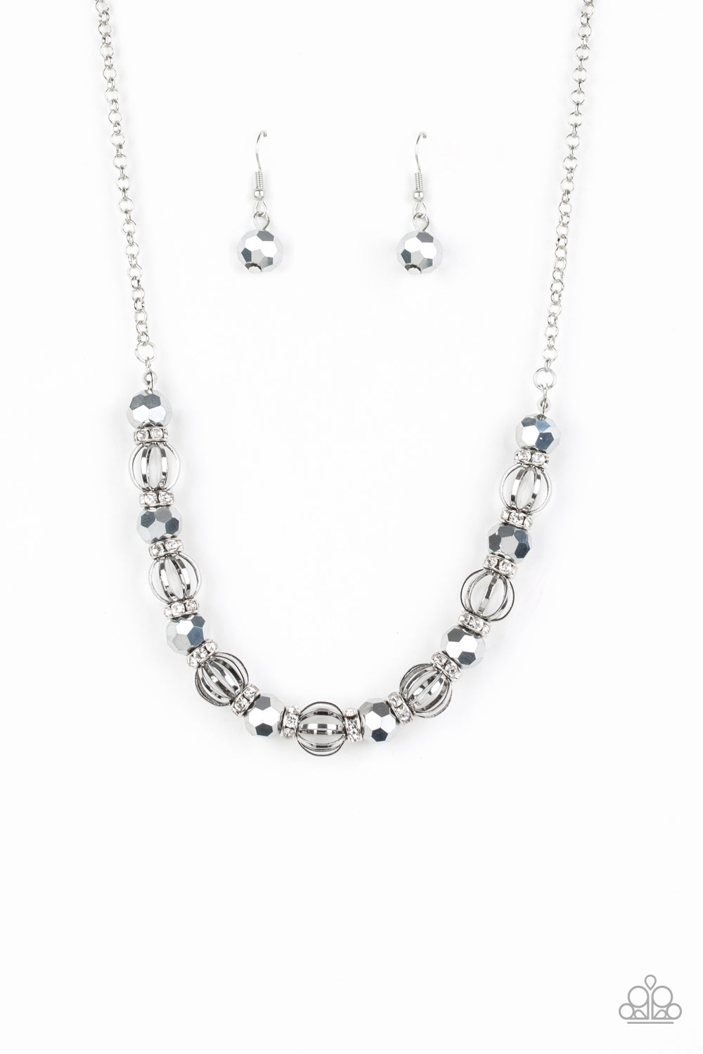 Metro Majestic Necklace__Silver