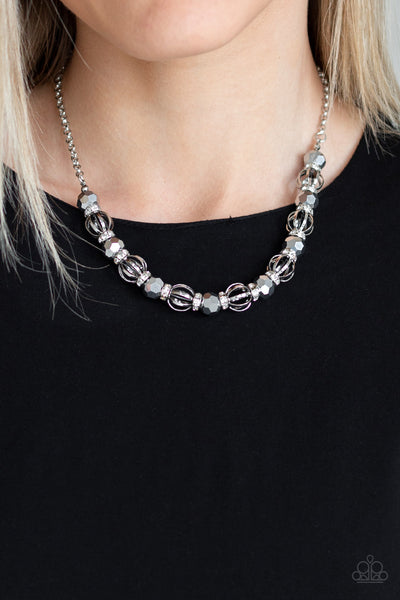 Metro Majestic Necklace__Silver