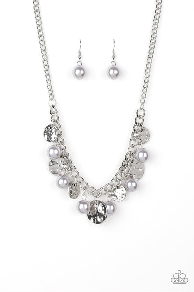 Seaside Sophistication Necklace__Silver