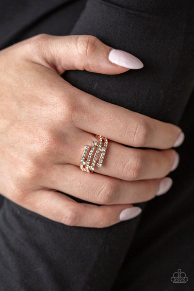 Casino CACHE Ring__Rose Gold