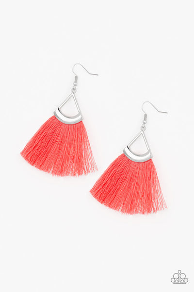 Tassel Tuesdays Earrings__Orange
