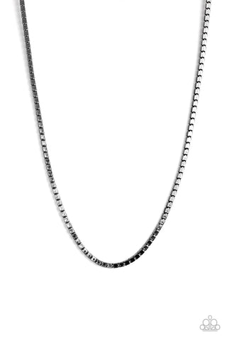Boxed In Necklace__Urban__Black
