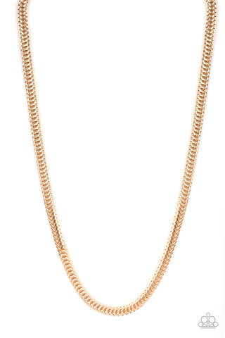 Knockout King Necklace__Urban__Gold