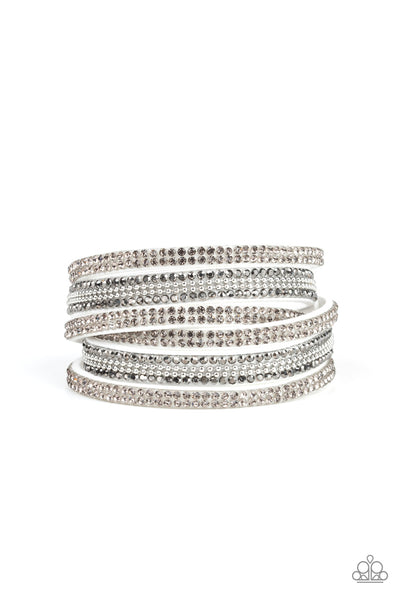 Royal Razzle Bracelet__White