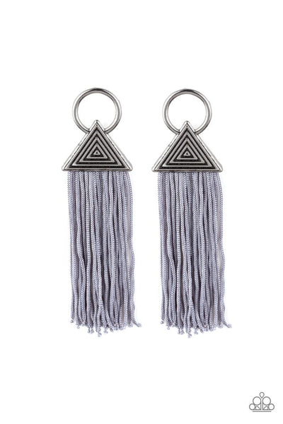 Oh My GIZA Earrings__Silver