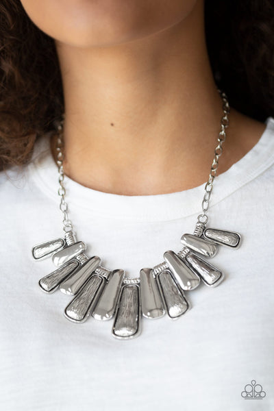 MANE Up Necklace__Silver