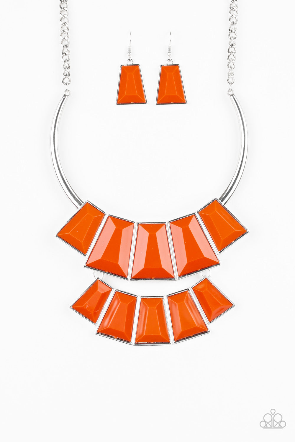 Lions, TIGRESS, And Bears Necklace__Orange