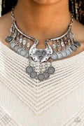 Treasure Temptress Necklace__Silver