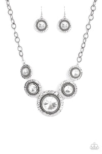 Global Glamour Necklace__White