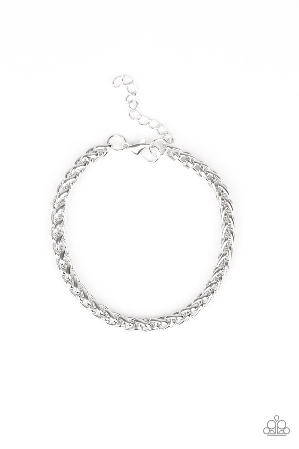 Knocked It Out Of The Park Bracelet__Silver