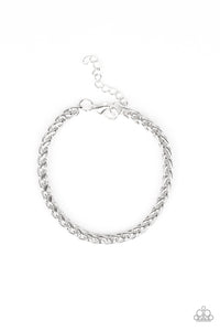 Knocked It Out Of The Park Bracelet__Silver