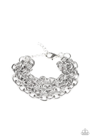 Fast Ball Bracelet__Silver