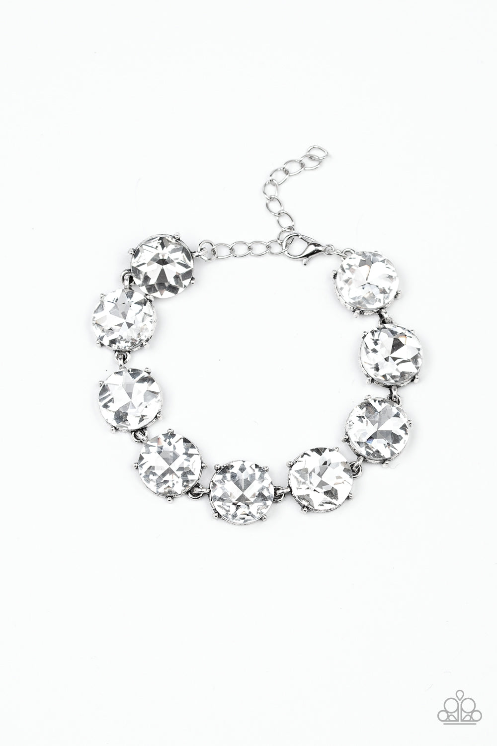 Fabulously Flashy Bracelet__White