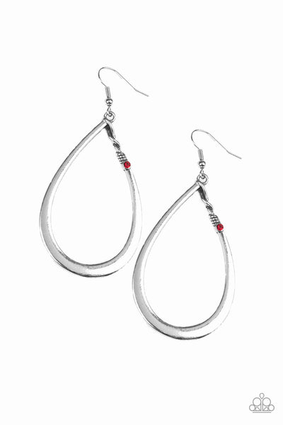 Very Enlightening Earrings__Red