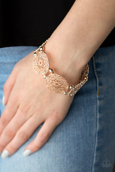 A Good Mandala Is Hard To Find Bracelet__Rose Gold