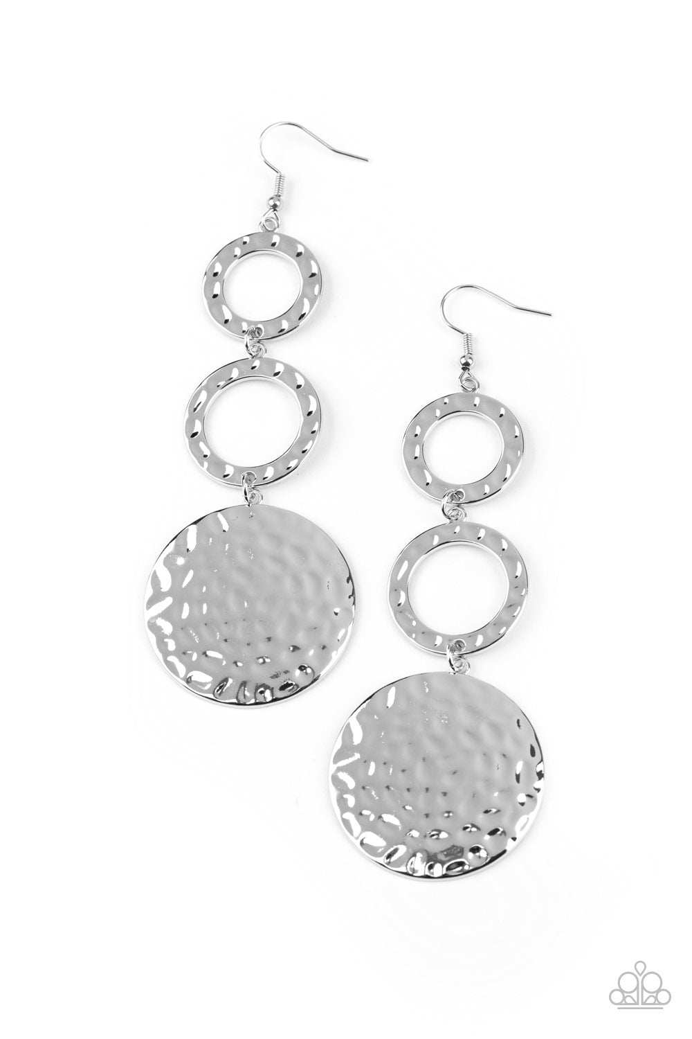 Blooming Baubles Earrings__Silver