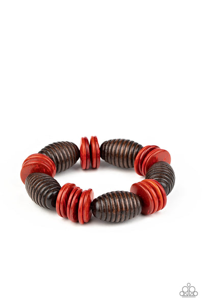 Caribbean Castaway Bracelet__Red