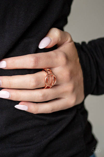 City Center Chic Ring__Copper