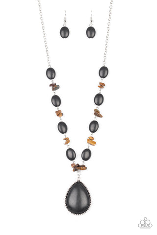 Desert Diva Necklace__Black