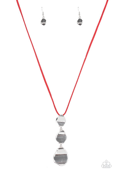 Embrace The Journey Necklace__Red