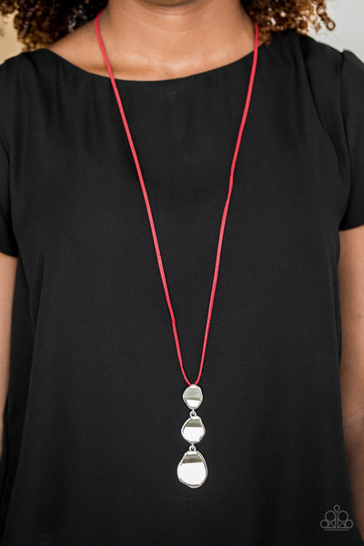 Embrace The Journey Necklace__Red
