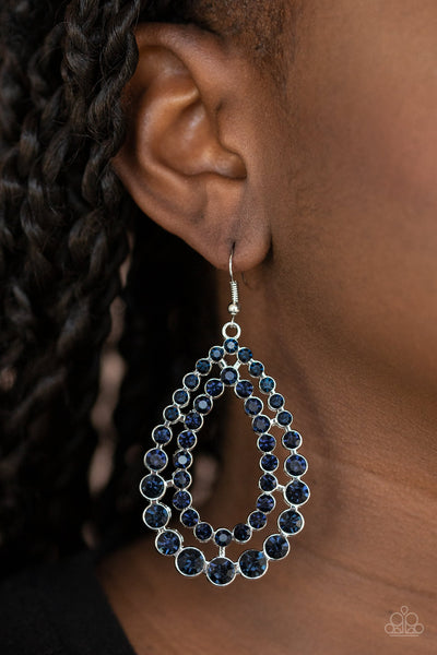 Glacial Glaze Earrings__Blue