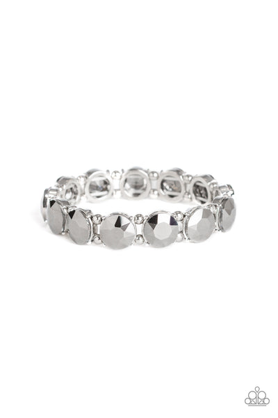 Glitzy Glamorous Bracelet__Silver