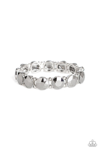 Glitzy Glamorous Bracelet__Silver