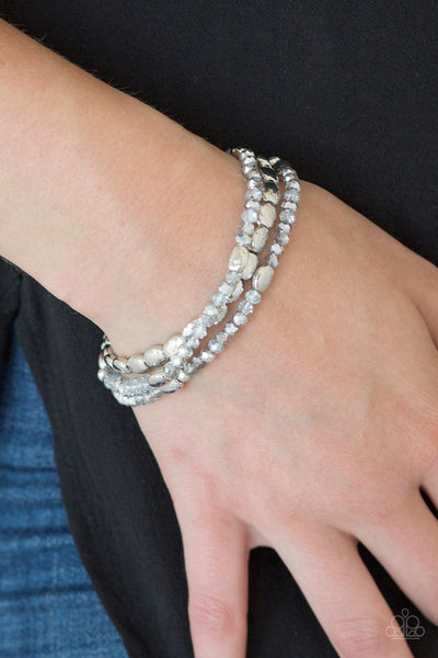 Hello Beautiful Bracelet__Silver